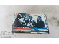 Phonocard Israel Telecard Peace 50 pulses