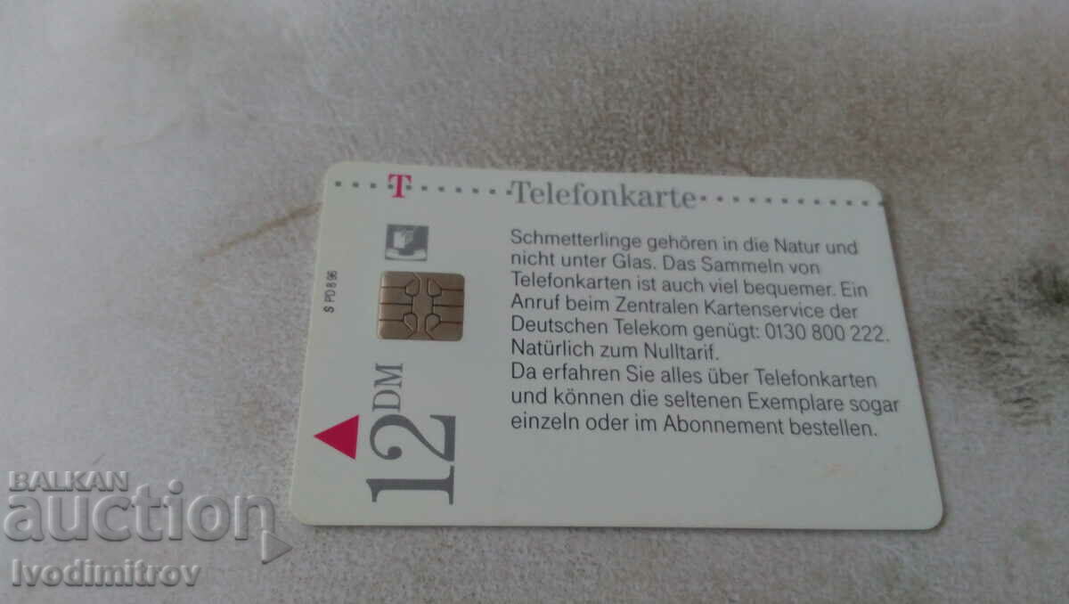 Deutsche Telecom 12 DM phono card with price 0.85 BGN | € 0.43 Deutsche Telecom 12 DM phono card with price 0.85 BGN | € 0.43