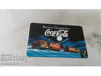 Mobika sound card Merry Holidays with Coca-Cola 60 ipulses