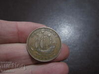 1942 NAVA DE 1/2 penny