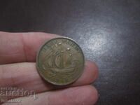 1948 1/2 penny SHIP