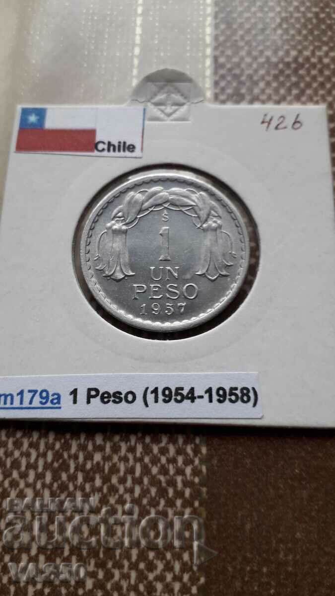 426. CHILE-1peso. 1974