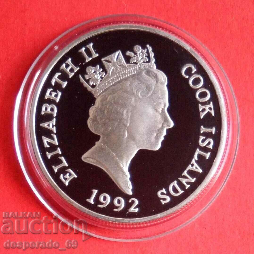 (¯`'•.¸ $10 1992 COOK ISLANDS UNC ¸.•'´¯) with price € 95.00 | 185.80 BGN