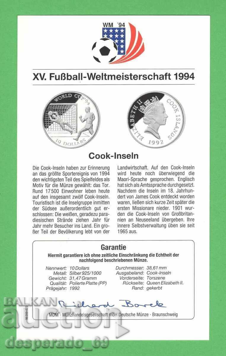 Auction (¯`'•.¸ $10 1992 COOK ISLANDS UNC ¸.•'´¯) Auction (¯`'•.¸ $10 1992 COOK ISLANDS UNC ¸.•'´¯)