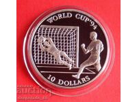 (¯`'•.¸ $10 1992 COOK ISLANDS UNC ¸.•'´¯)