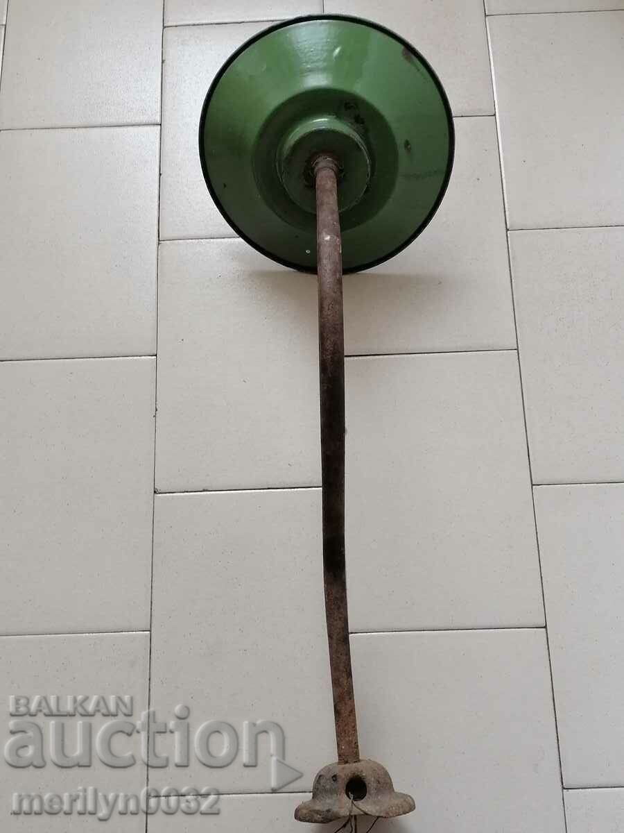 Old lamp reflector enamel stand with price 62.00 BGN | € 31.70 Old lamp reflector enamel stand with price 62.00 BGN | € 31.70