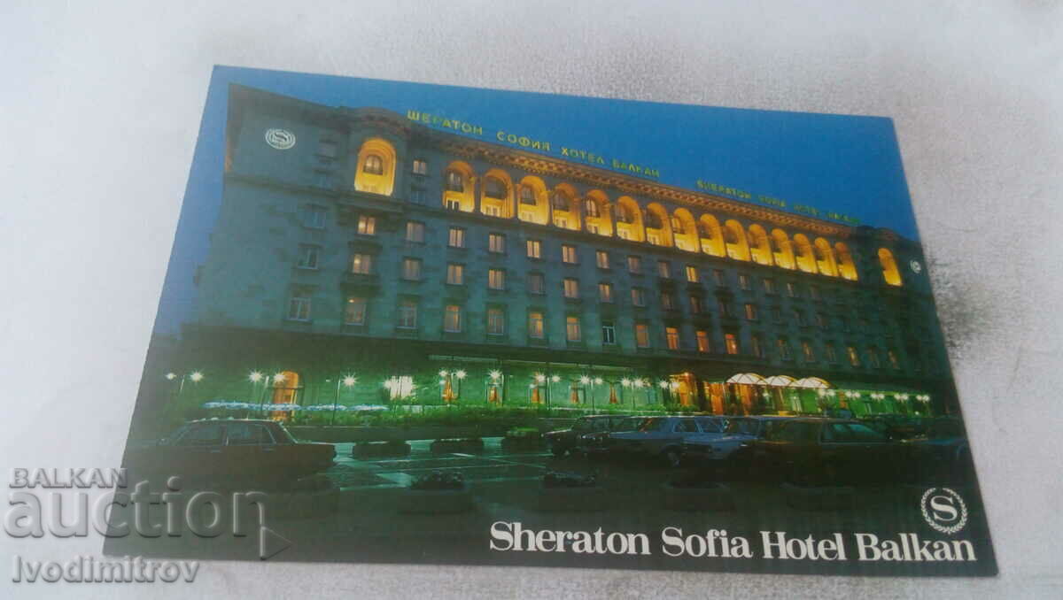 Carte poștală Sofia Hotel Sheraton Sofia Hotel Balkan
