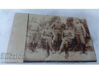 Ofițeri foto și soldați din primul război mondial