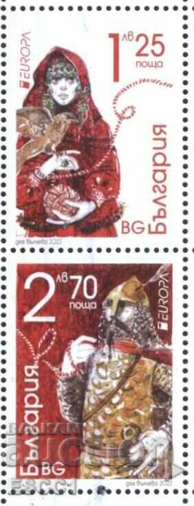 Pure stamps Europe SEP 2022 from Bulgaria