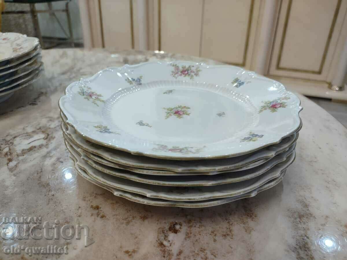 Porcelain service of 6 plates, for 6 persons, Germany VEB with price 147.00 BGN | € 75.16 Porcelain service of 6 plates, for 6 persons, Germany VEB with price 147.00 BGN | € 75.16