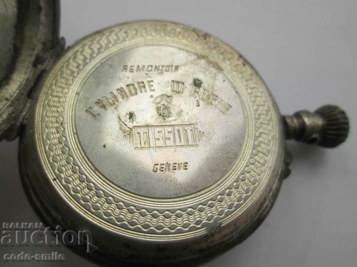 Delivery of Rare old restoration TISSOT silver pocket watch Delivery of Rare old restoration TISSOT silver pocket watch