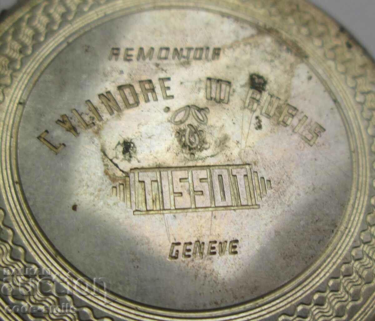Rare old restoration TISSOT silver pocket watch - 5 Rare old restoration TISSOT silver pocket watch - 5