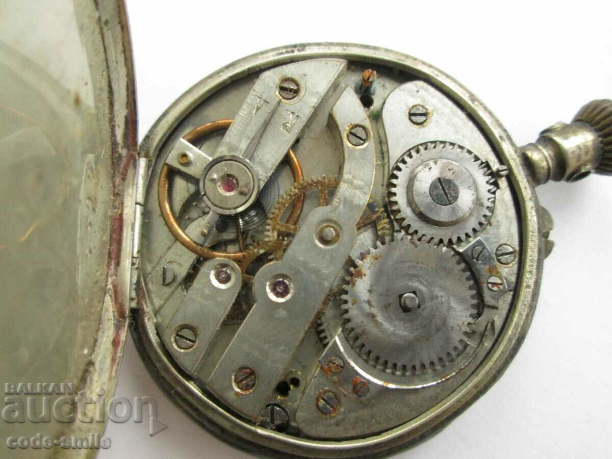 Rare old restoration TISSOT silver pocket watch - 6 Rare old restoration TISSOT silver pocket watch - 6