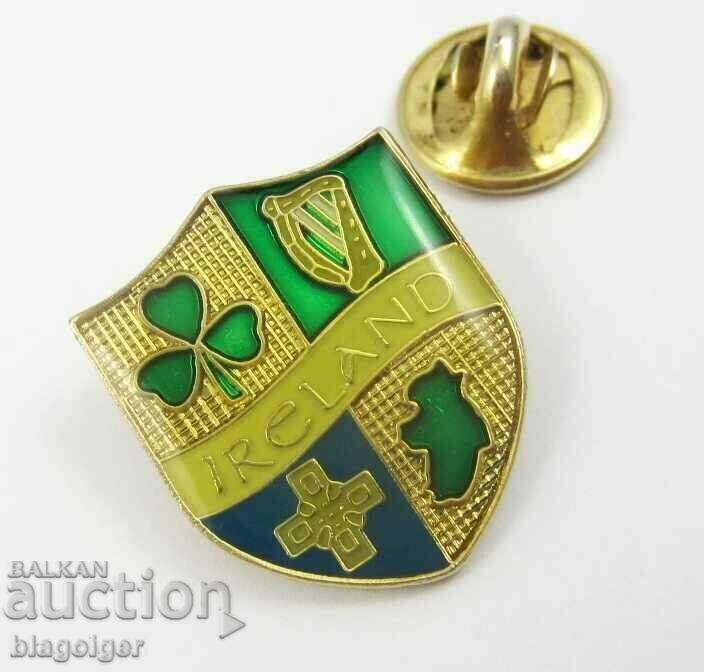 Футболна значка-Ирландия с цена 9.99 лв. | € 5.11 Футболна значка-Ирландия с цена 9.99 лв. | € 5.11