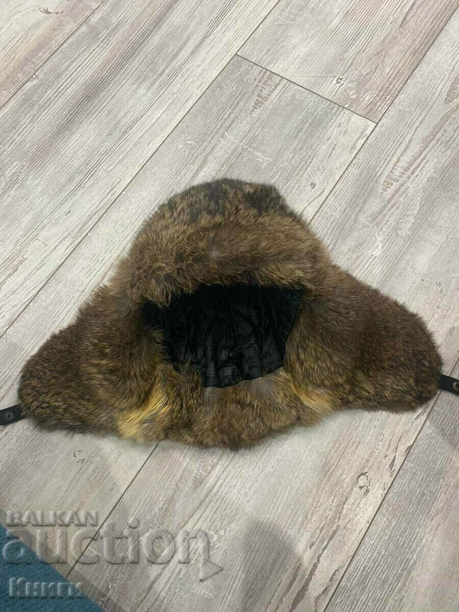 Ushanka type hat - real hair with price 70.00 BGN | € 35.79 Ushanka type hat - real hair with price 70.00 BGN | € 35.79