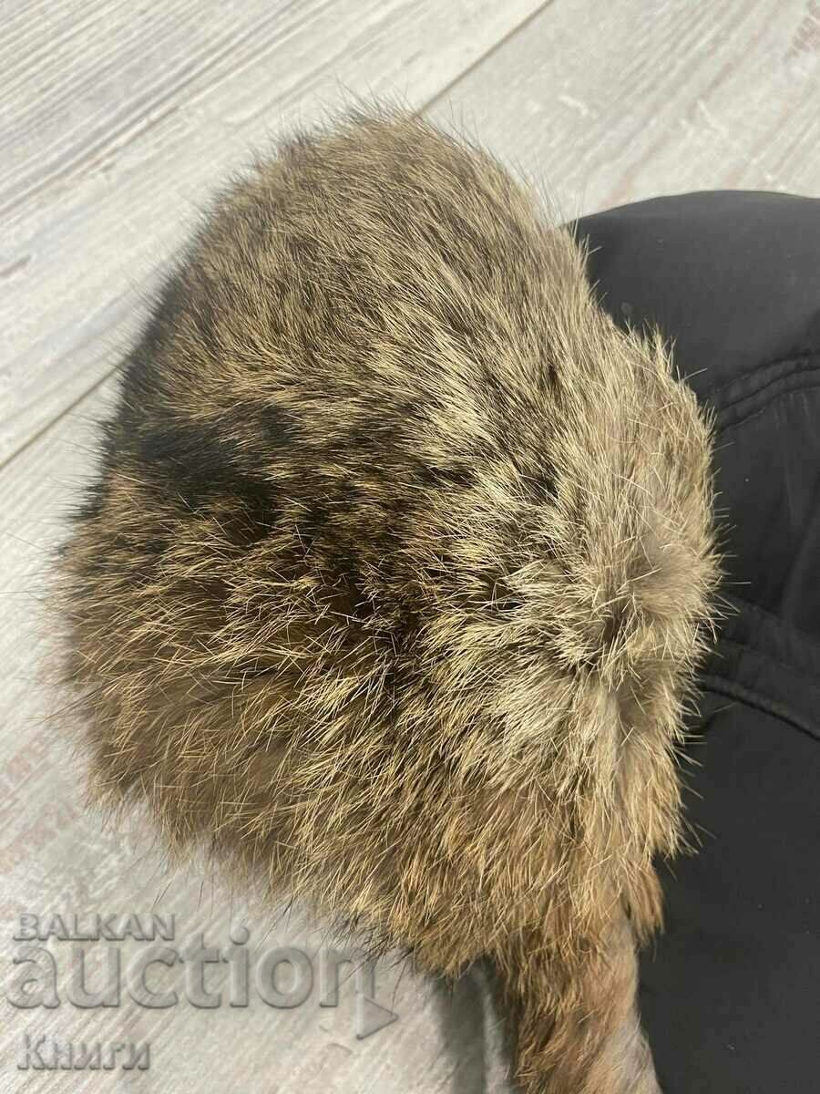 Auction Ushanka type hat - real hair Auction Ushanka type hat - real hair