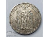 5 франка сребро Франция 1873 К сребърна монета #136