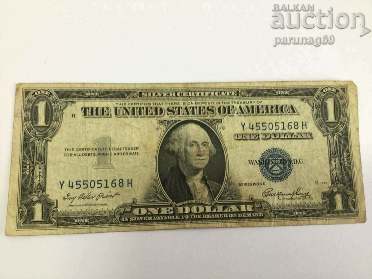 USA 1 Dollar 1935 BLUE STAMP USA 1 Dollar 1935 BLUE STAMP