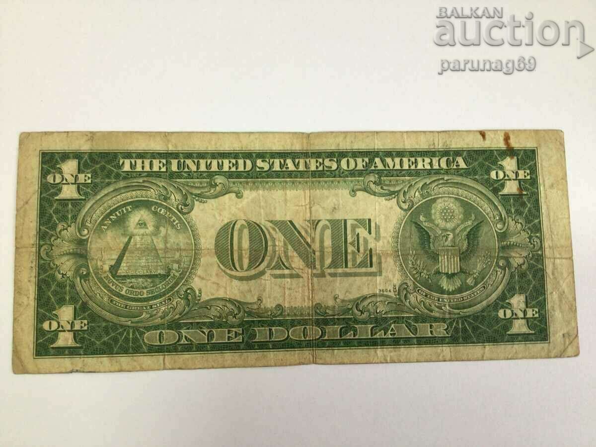 USA 1 Dollar 1935 BLUE STAMP with price 18.00 BGN | € 9.20