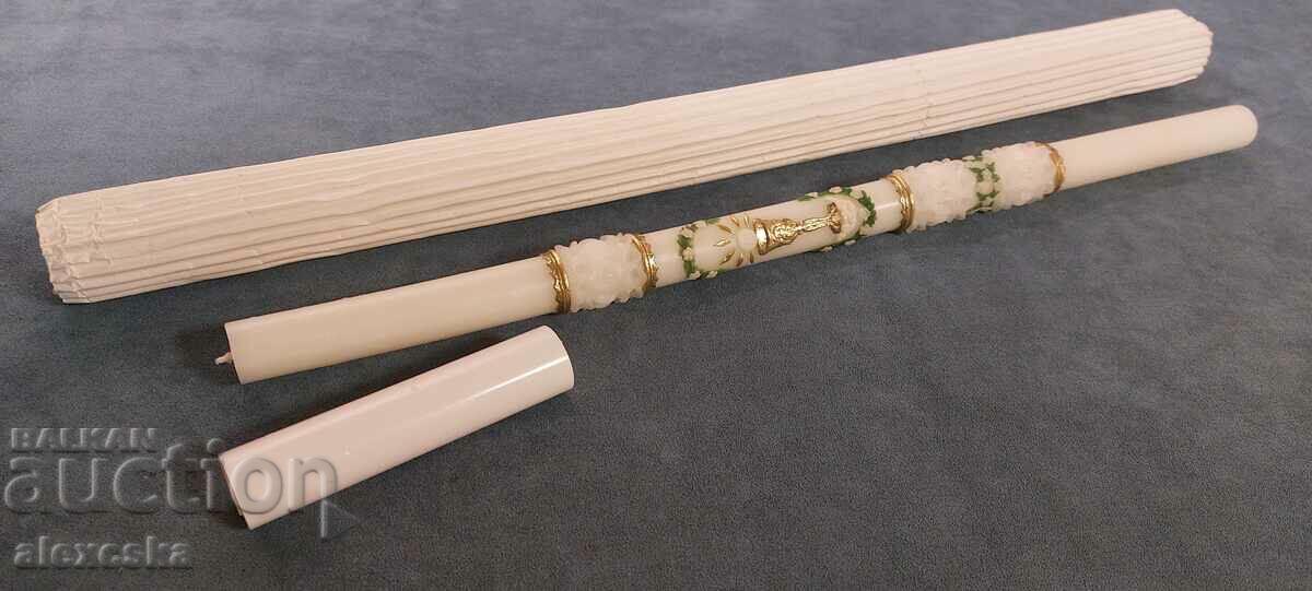 Δημοπρασία Μεγάλο αναμνηστικό κερί Δημοπρασία Μεγάλο αναμνηστικό κερί