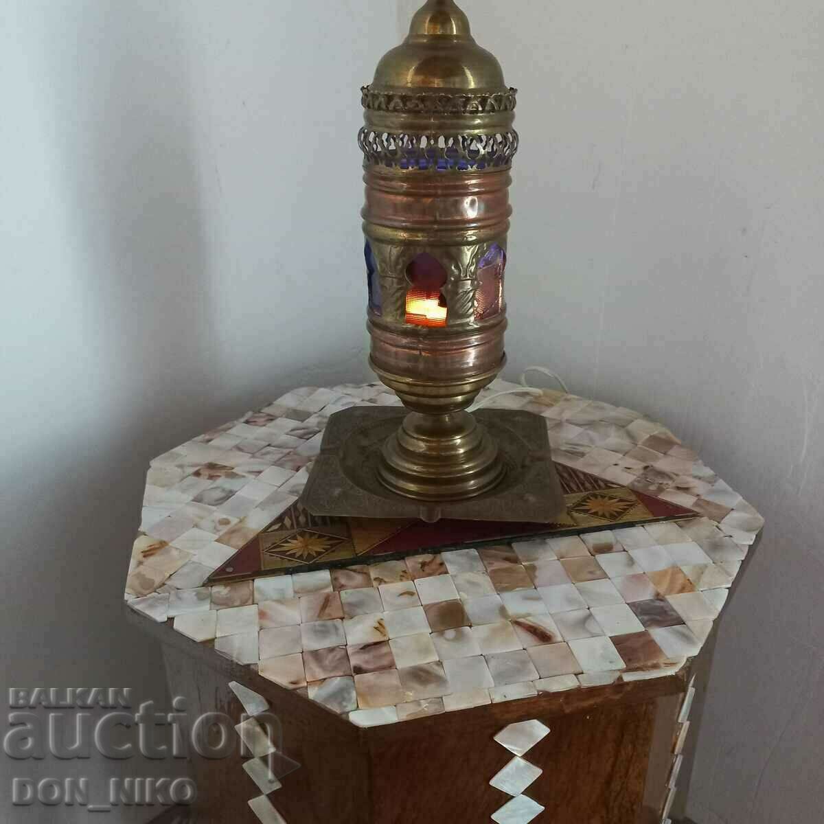 Mother-of-pearl, Ottoman table, mother-of-pearl inlay - 5 Mother-of-pearl, Ottoman table, mother-of-pearl inlay - 5