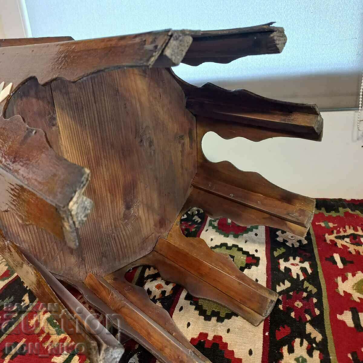 Mother-of-pearl, Ottoman table, mother-of-pearl inlay - 7 Mother-of-pearl, Ottoman table, mother-of-pearl inlay - 7