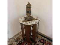 Mother-of-pearl, Ottoman table, mother-of-pearl inlay