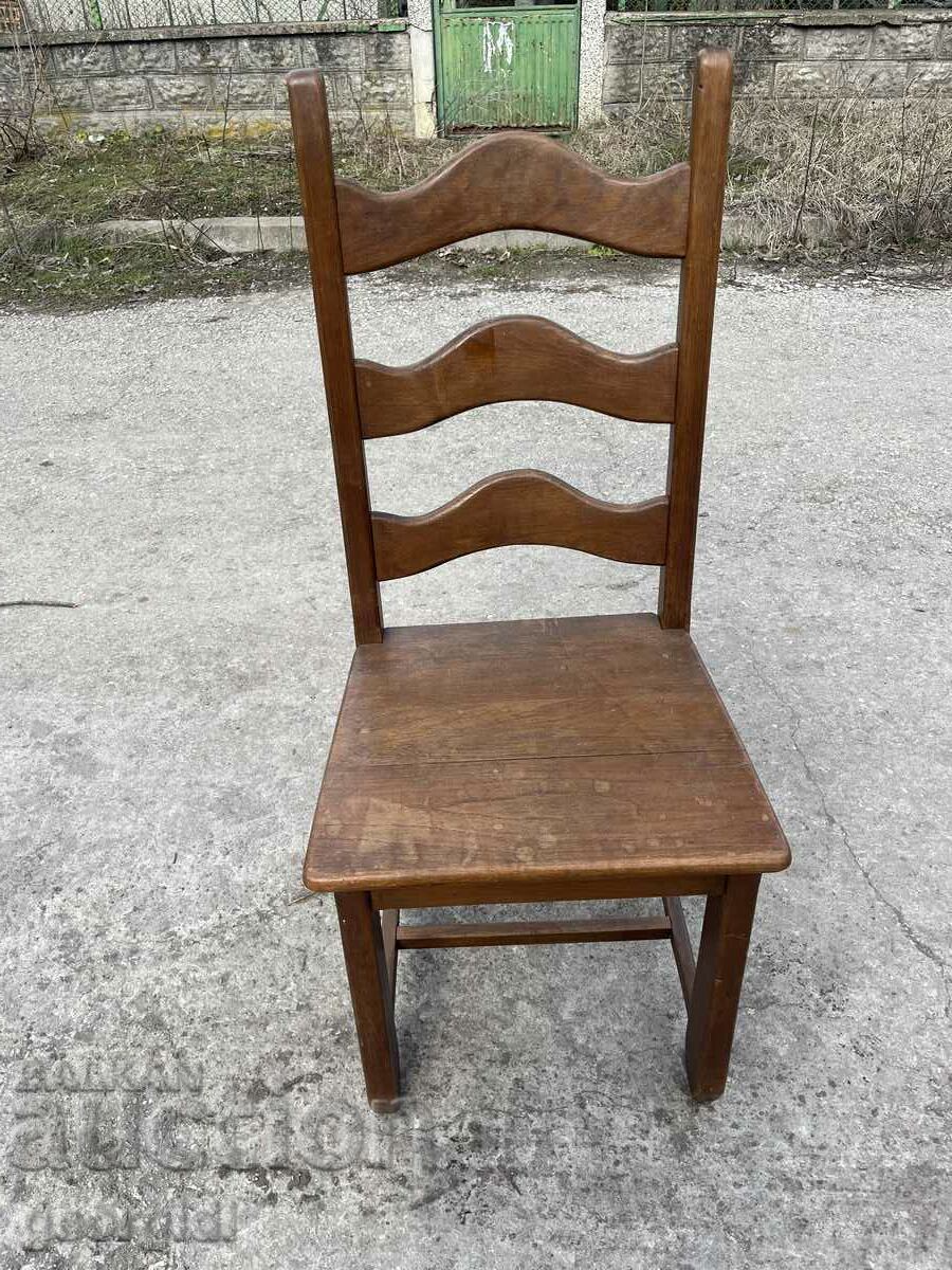 Solid wood chair. #3429