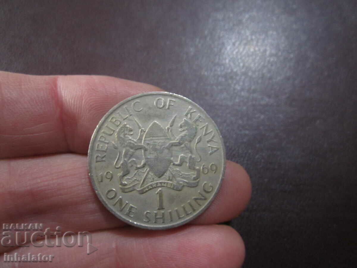 Kenya 1 Shilling 1969 --- 27.8 mm -
