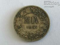 Ελβετία 1/2 φράγκο 1957 (1)