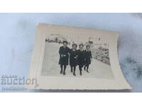 Photo Lovech Four schoolgirls on a walk