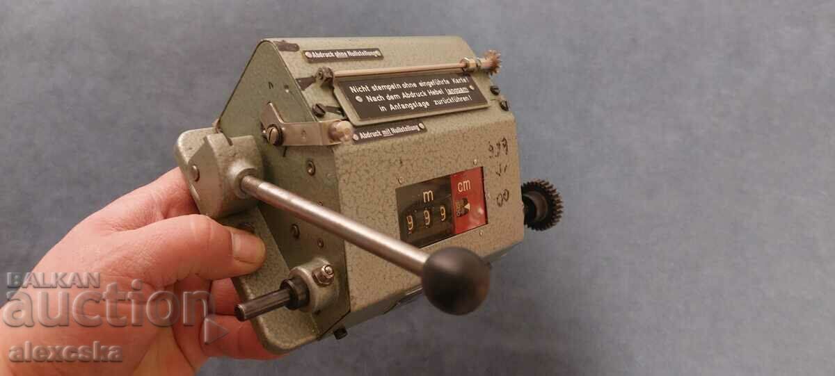 Electromechanical counter - "Irion & Vosseler" with price 50.00 BGN | € 25.56
