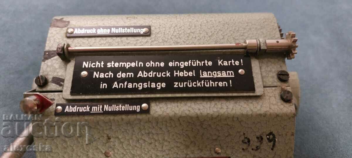 Electromechanical counter - "Irion & Vosseler" - 5