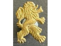 5306 Kingdom of Bulgaria cap lion cockade from the 1940s