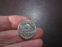 Canada 5 cents 1988 Beaver