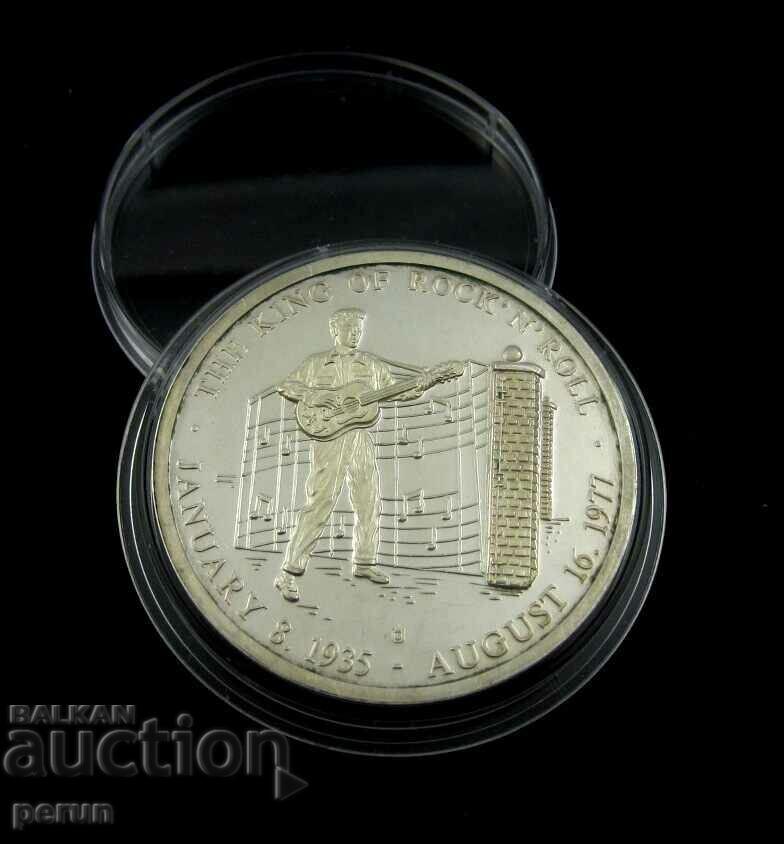 Delivery of Elvis Presley - The King of Rock and Roll - Commemorative Coin - Plaque