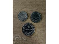 5, 10 și 20 de cenți 1912