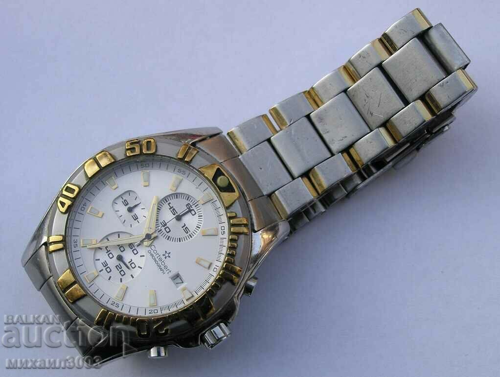 CORTEBERT CHRONOGRAPH QUARTZ WRIST WATCH with price 190.00 BGN | € 97.15 CORTEBERT CHRONOGRAPH QUARTZ WRIST WATCH with price 190.00 BGN | € 97.15