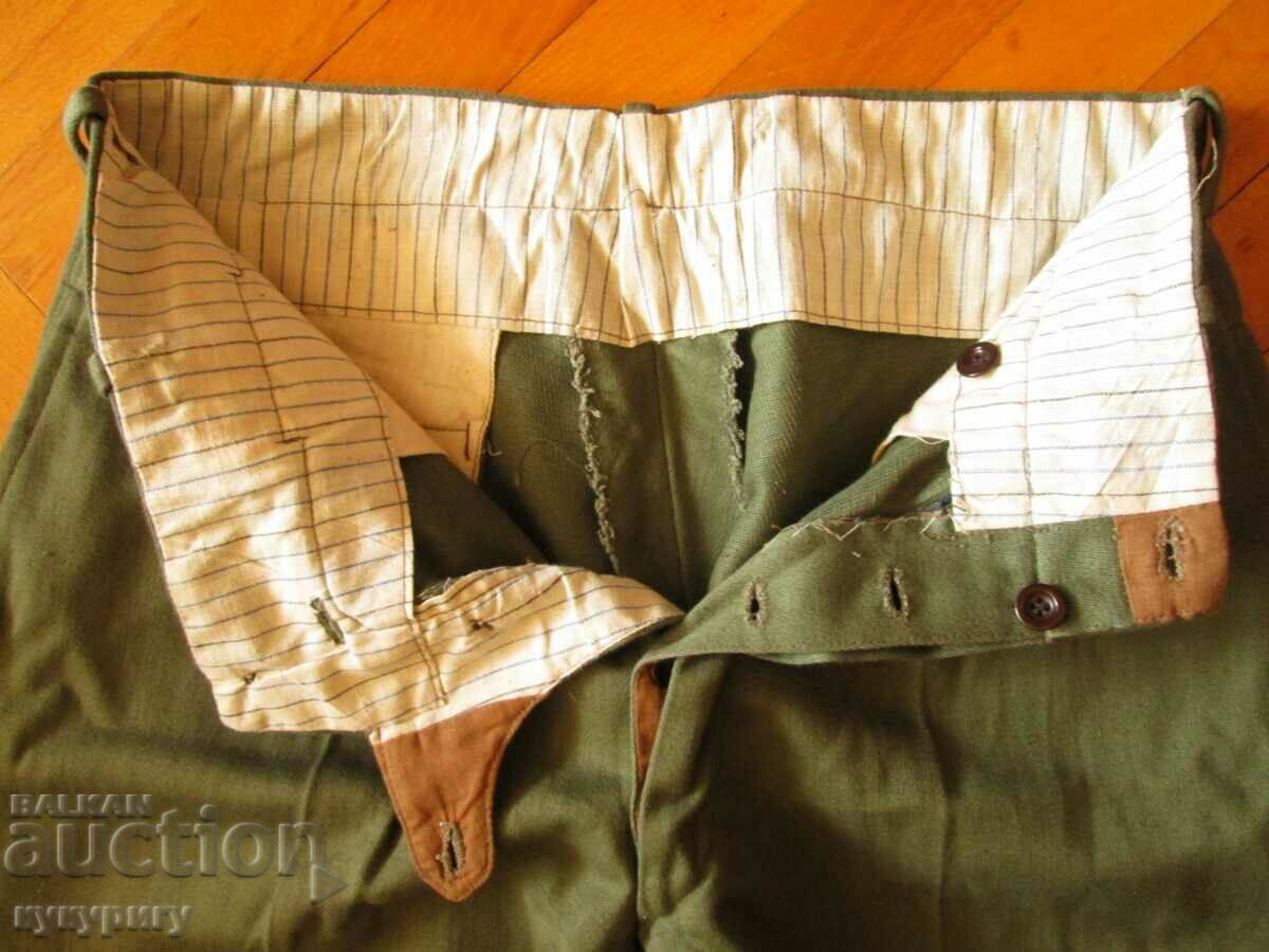 Delivery of Old officer's breeches from summer combat military uniform infantry
