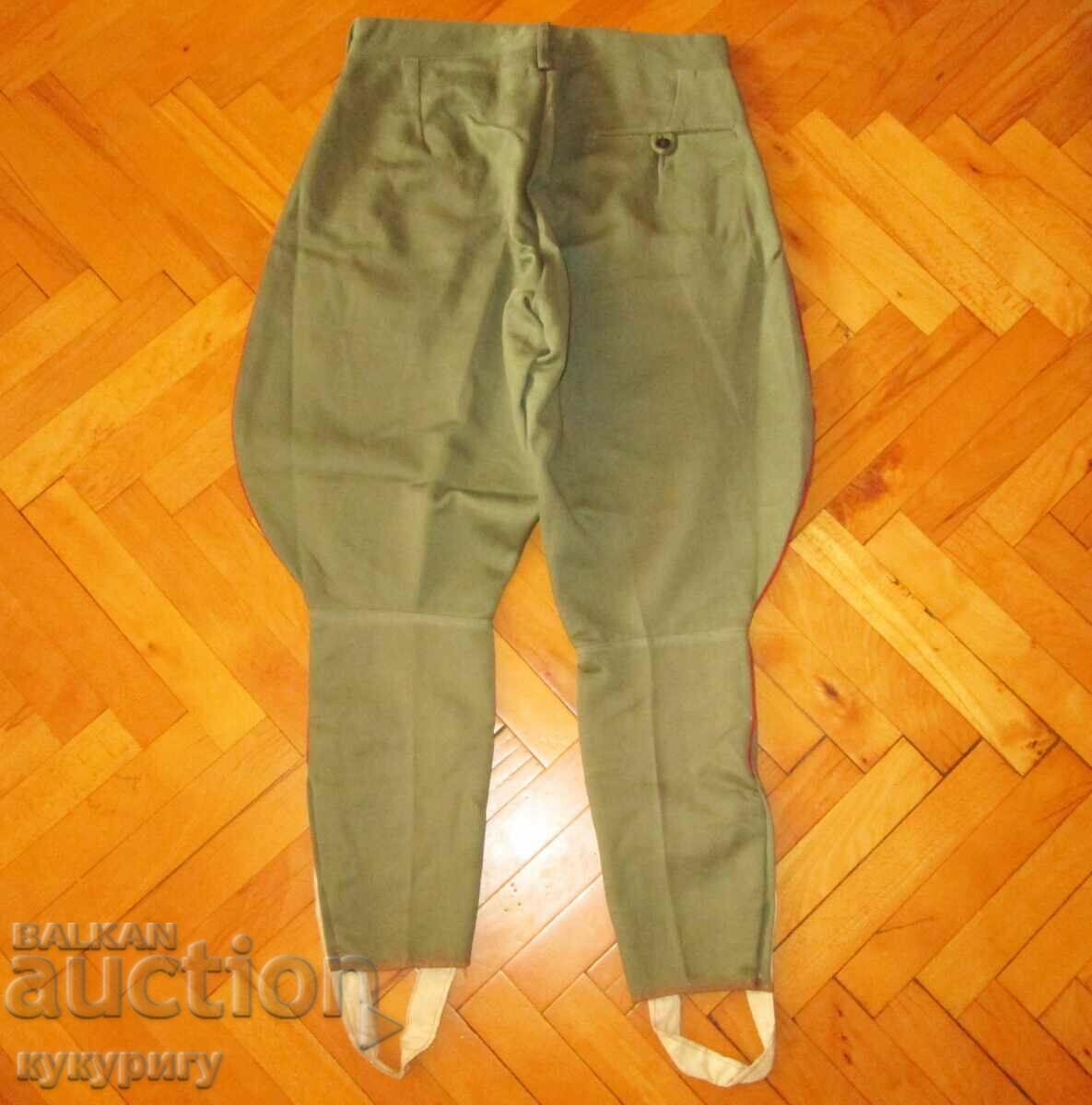 Old officer's breeches from summer combat military uniform infantry - 6