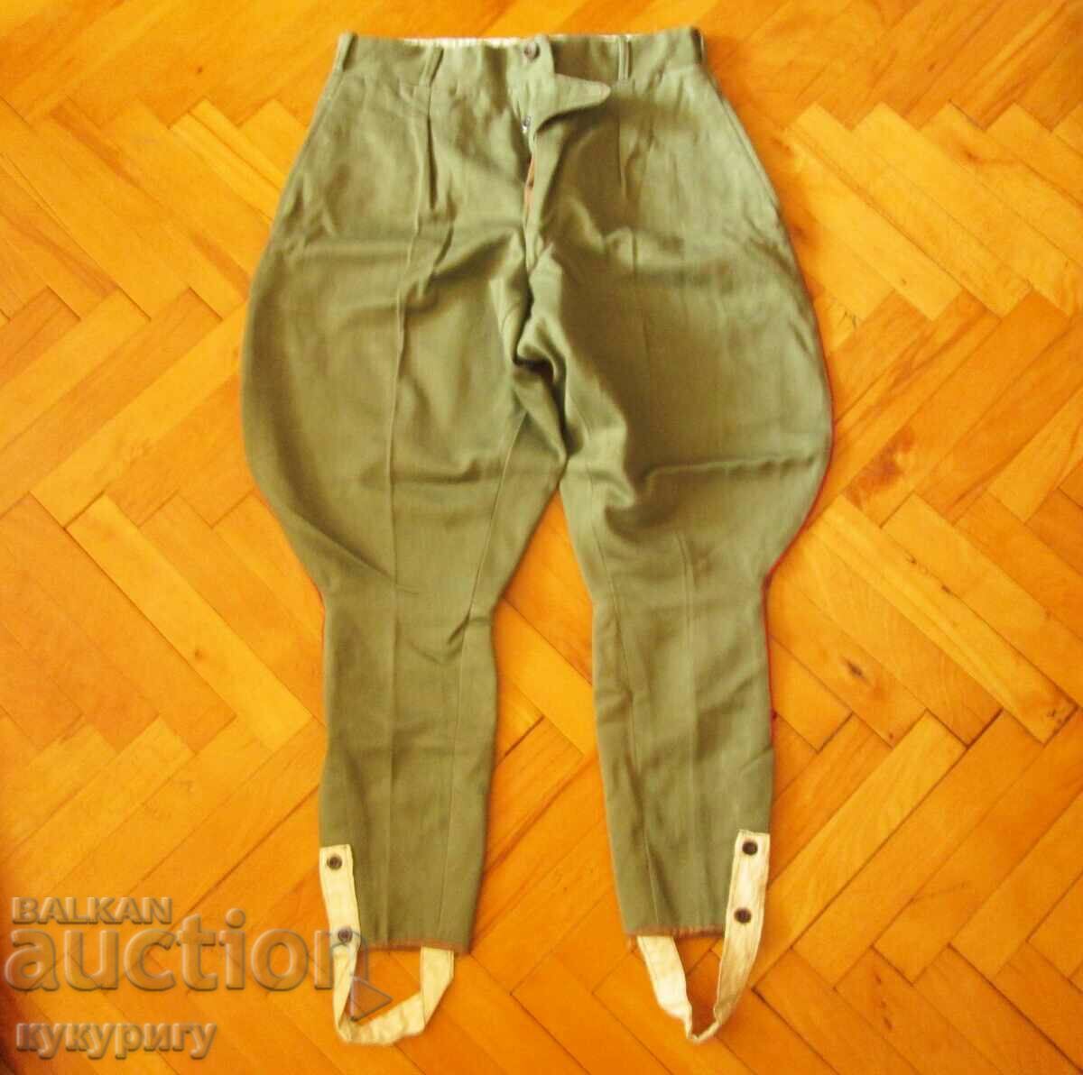 Old officer's breeches from summer combat military uniform infantry