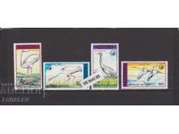 1990. Фауна птици - Жерави. 4ст.** Монголия.