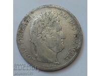 5 Francs Silver France 1841 W Silver Coin #188