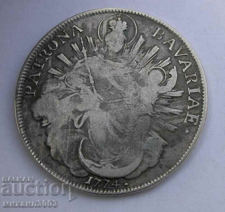 GERMANY SILVER TALLER 1774 MAXIMILIAN III BAVARIA with price € 200.00 | 391.17 BGN