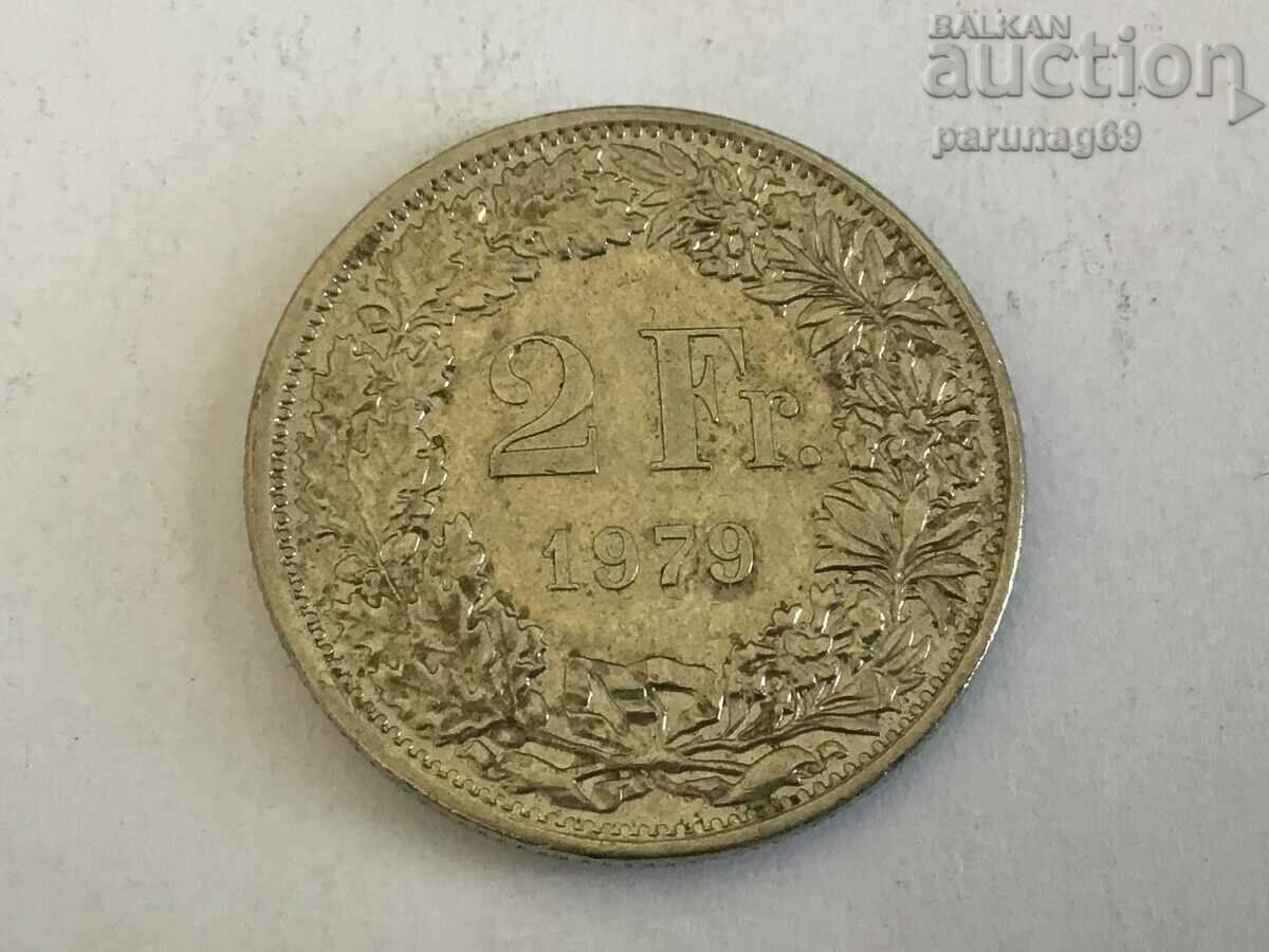 Switzerland 2 francs 1979