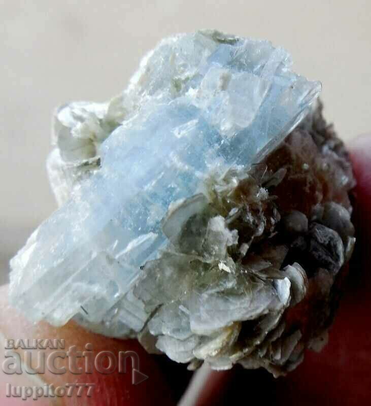 Δημοπρασία φυσική ακουαμαρίνα βηρυλίου σε μήτρα μοναδική 53 καρατίων Δημοπρασία φυσική ακουαμαρίνα βηρυλίου σε μήτρα μοναδική 53 καρατίων