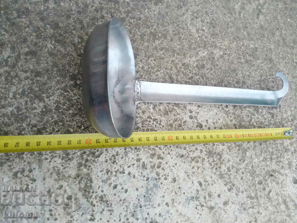 Παλιά επαγγελματική κουτάλα από ανοξείδωτο χάλυβα με τιμή € 20.44 | 39.98 BGN