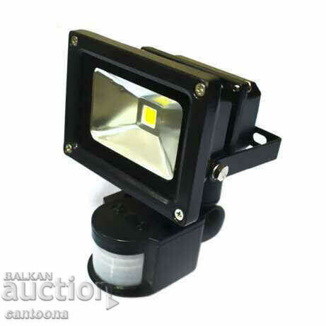 Outdoor LED floodlight with motion sensor PirLED 20W