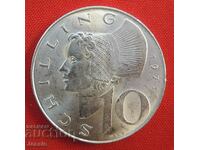 10 Schilling Austria Silver 1971 - QUALITY -