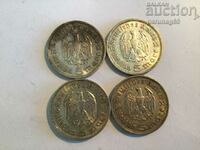 Germany - Third Reich 5 marks 1935 - 4 pieces (OR.8.2)